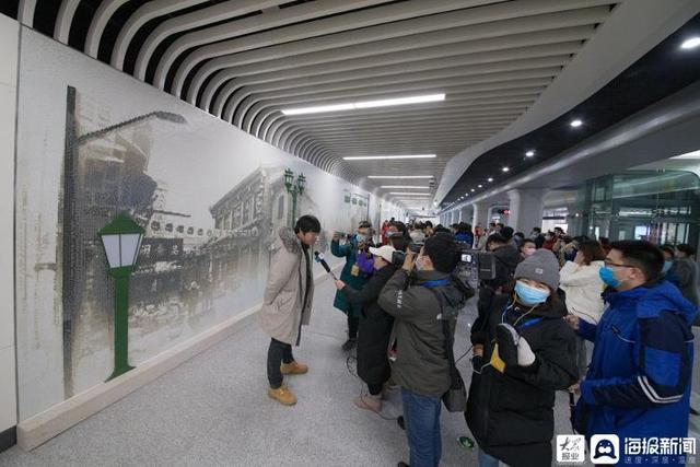 济南地铁2号线线路图各站点最新（探访济南地铁2号线济南站北车站点）(2)