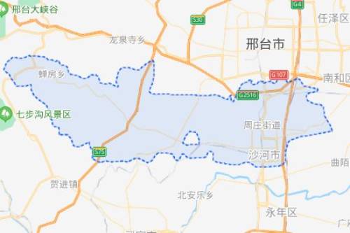 沙河市地理位置