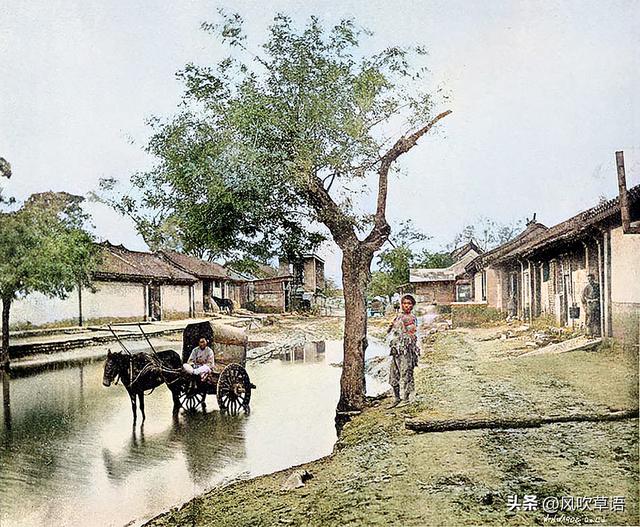 老北京微缩景观没荒废之前的样子（雨后的街景有点冷寂）(1)