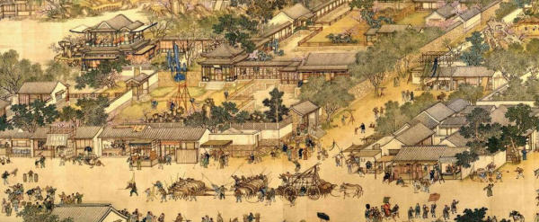 清明上河图什么季节,北宋《清明上河图》描绘的是什么季节的景象?图6