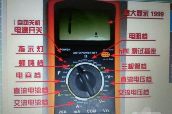 万用表使用教程,万用表档位的解释图解视频图3