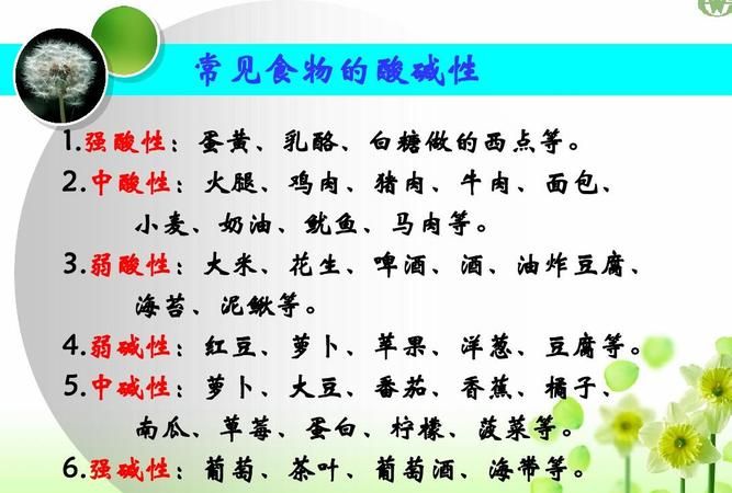 咖啡酸性还是碱性食品