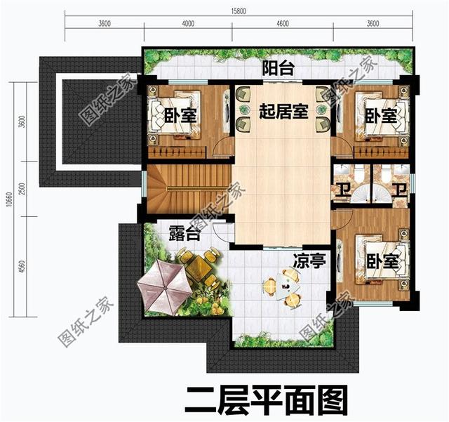 农村最漂亮的自建别墅（三款简单好看的别墅）(11)