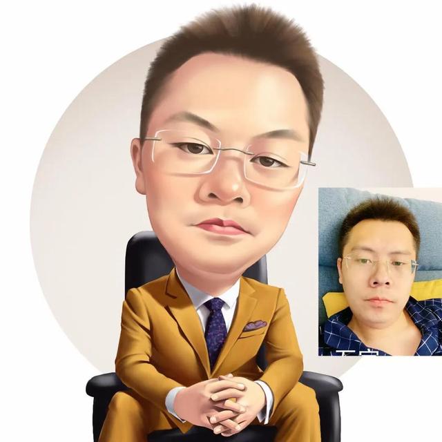 最近火的卡通漫画头像（适合小老板们使用的真人漫画头像）(6)