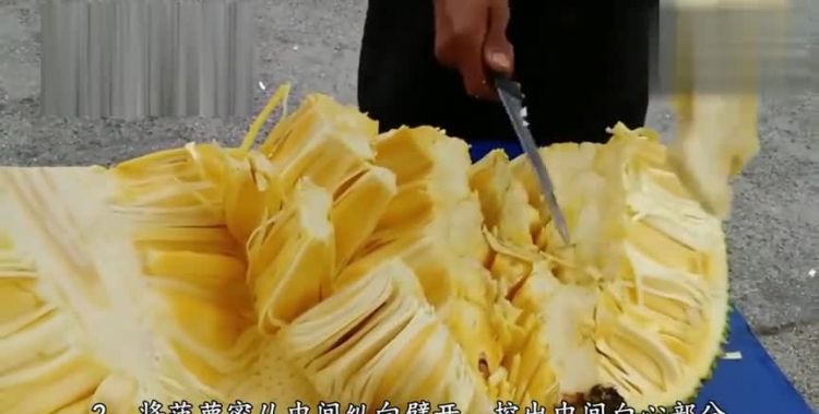 菠萝蜜怎么扒皮好扒