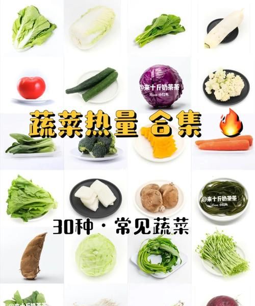热量最低的蔬菜