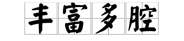 丰富多腔的意思,丰富多腔是什么意思解释成语图3
