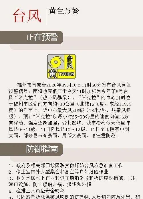 台风预警信号分为几级?分别是以什么表示?
