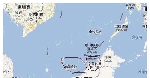 文莱离中国有多远地图