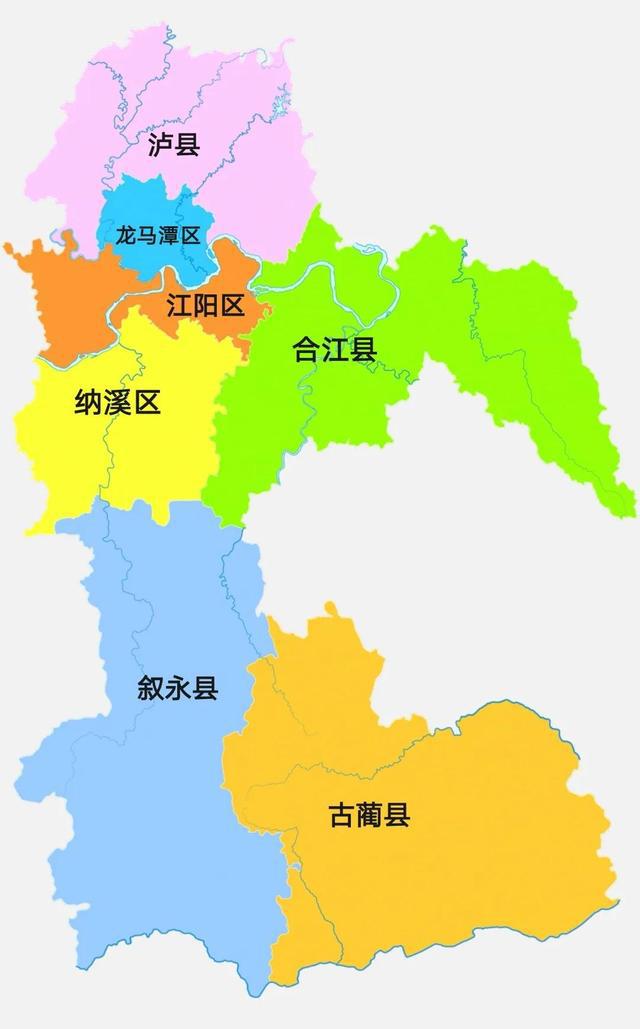 泸州市有多少人口(泸州市各区县人口排名)