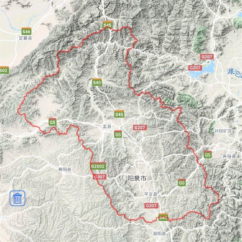 阳泉市哪个县最大(阳泉市3区2县建成区面积排名)