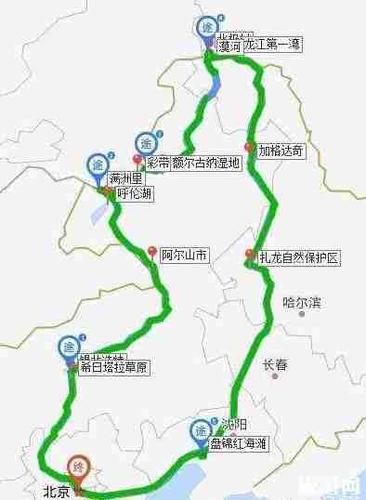 2.自驾路线