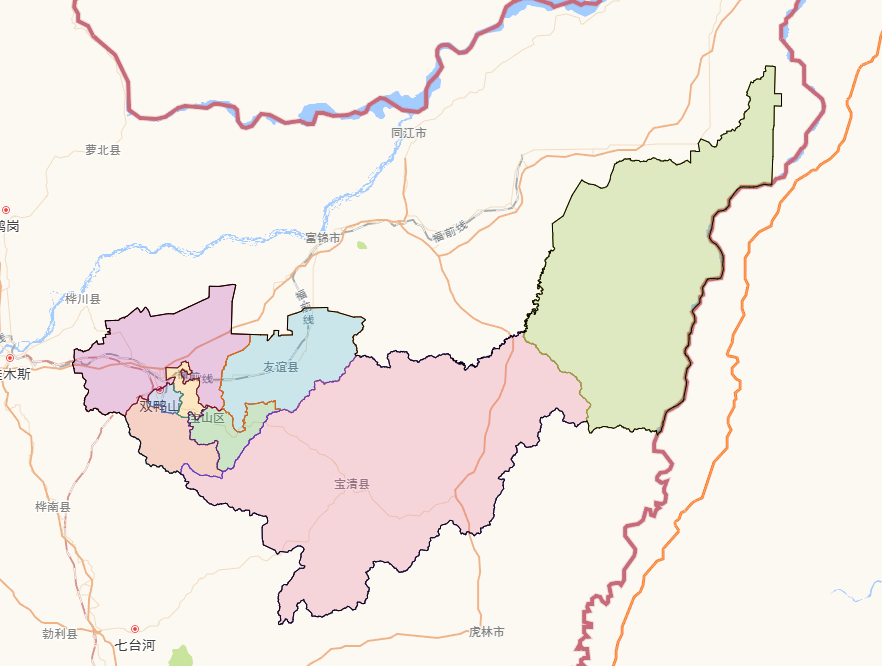 双鸭山市人口有多少(双鸭山市各区县人口排名)