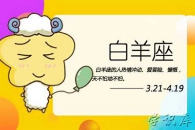 ​白羊座是几月几日到几月几日生日