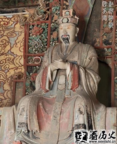 东岳大帝雕像