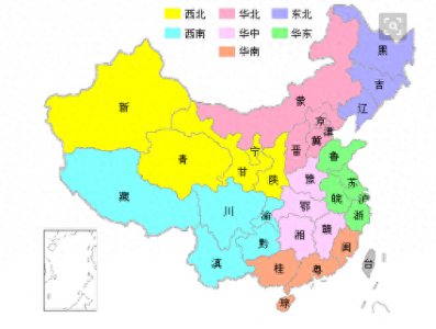 ​各省简称和速记口诀，初中地理知识