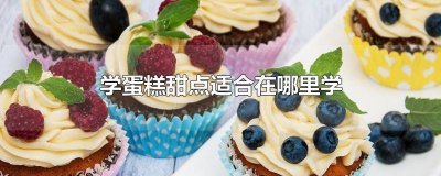 ​学蛋糕甜点适合在哪里学 学蛋糕甜点适合在哪里学 地址