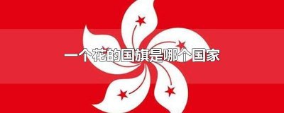 ​国旗上有个花是哪个国家 哪个国家的国旗是一朵花