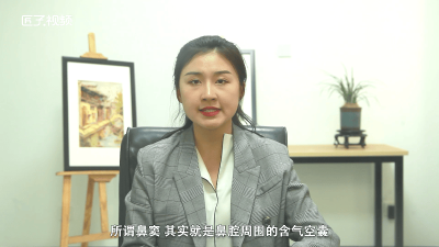 ​鼻窦有哪四个 鼻腔分为几个窦