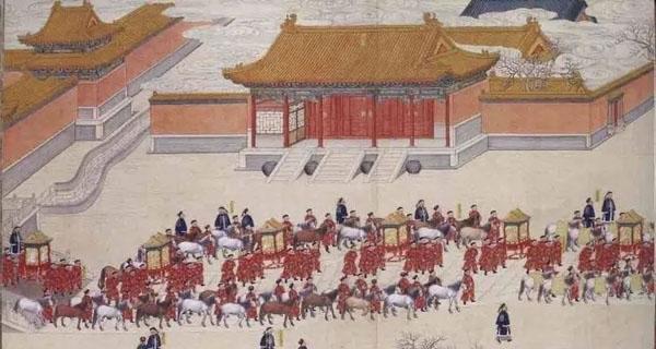 历史清朝时期谁有资格在故宫内骑马乘轿（清朝马车的身份象征）  4