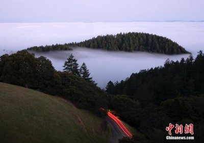 ​美国北加州现壮丽云海