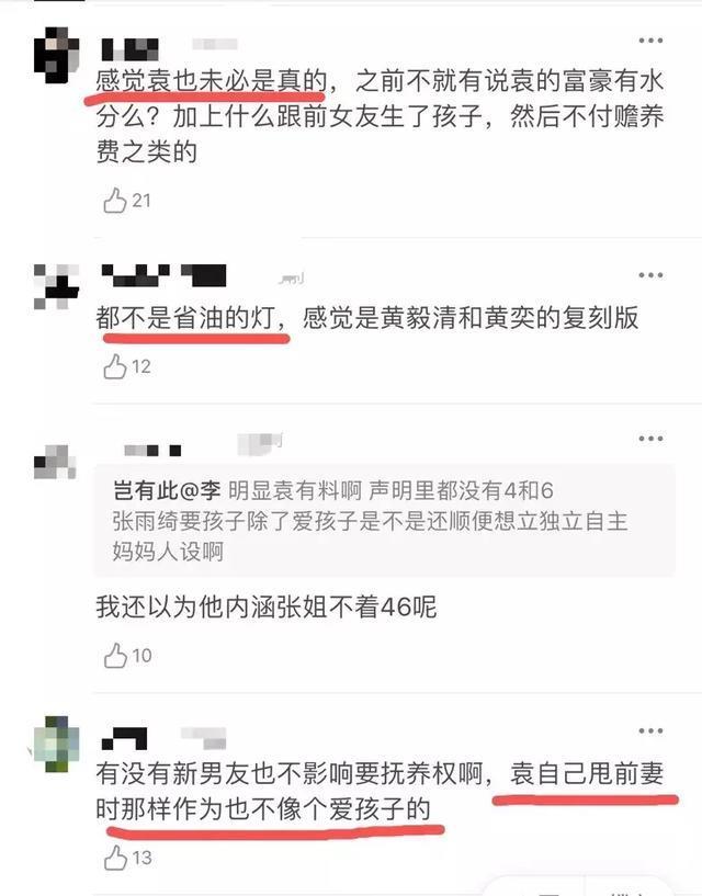袁巴元咬定张雨绮出轨！黄毅清力挺男方，大爆奸夫是“伪富豪”！
