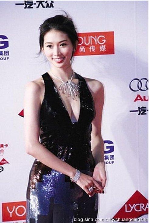 盘点林志玲豪乳呼之欲出的喷血瞬间(图)