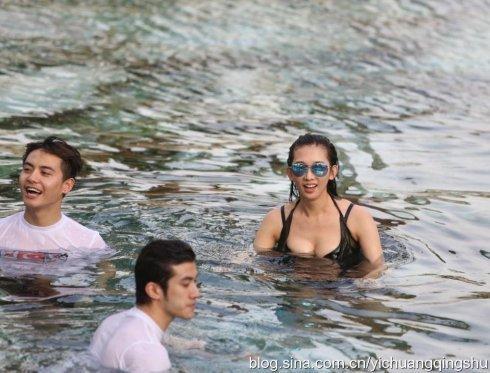 盘点林志玲豪乳呼之欲出的喷血瞬间(图)