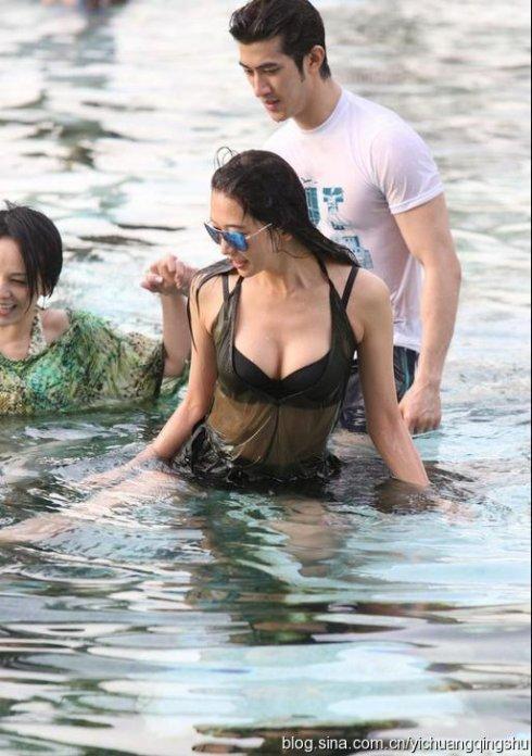 盘点林志玲豪乳呼之欲出的喷血瞬间(图)