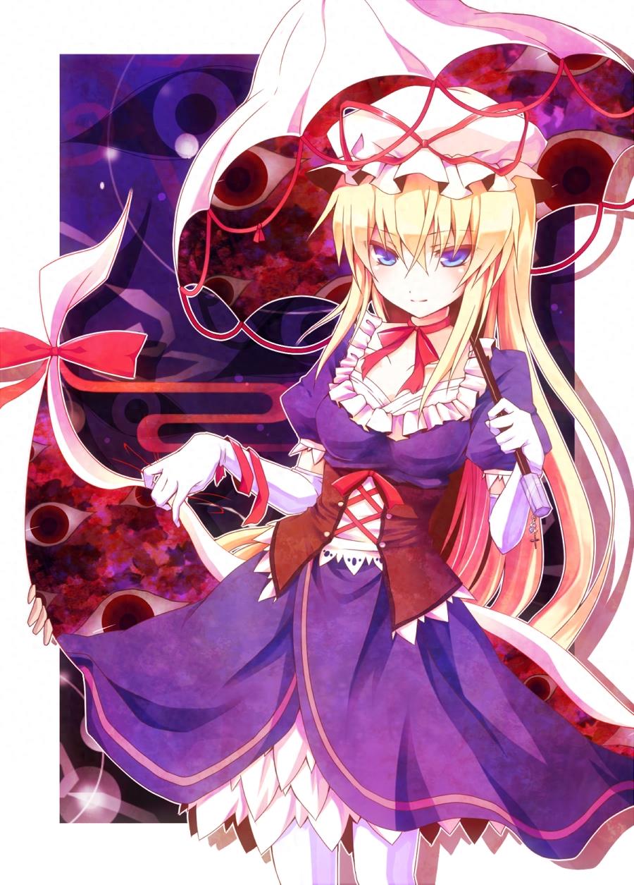本期壁纸八云紫，此生可是永远的十七岁美少女，吾将穿梭光影之间