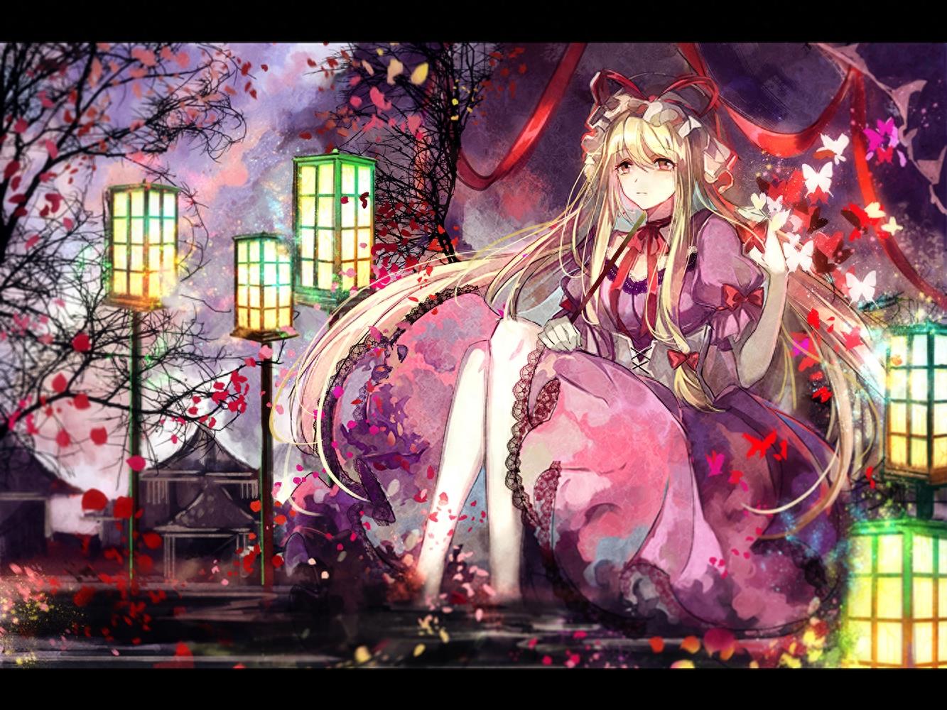 本期壁纸八云紫，此生可是永远的十七岁美少女，吾将穿梭光影之间