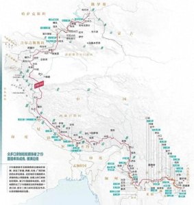 ​跨越边境四省中国最长国道219