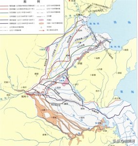 ​巨龙摆尾 惊天动地 黄河历史上的七次大改道