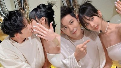 敖犬公开「掏钻戒补求婚心境」! 甜蜜放闪:老婆我爱你