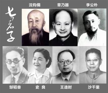 ​七君子是谁？为啥宋庆龄愿入狱换他们，爱因斯坦也顶