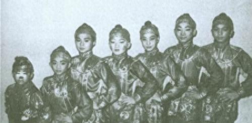 香港七小福的罕见幼年照，成龙洪金宝长相变化大！