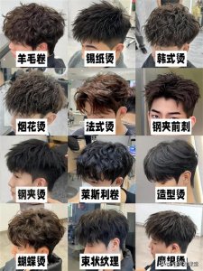 ​男生必看烫发大全 ： 2025最火烫发发型大盘点 ，超全面的发型解析