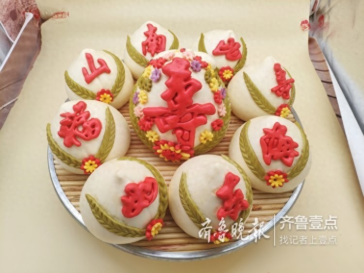 堪比艺术品的胶东大饽饽，真的不忍下口