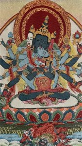 ​唐卡欢喜佛缂丝工艺