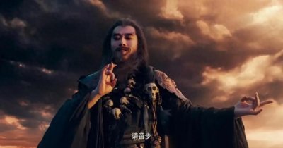 ​夏雨新作《封神》饰演申公豹估计很多人没有认出来