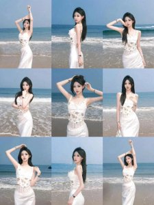 ​海边拍照，9个动作学起来，海边拍照，上镜自然，出片漂亮