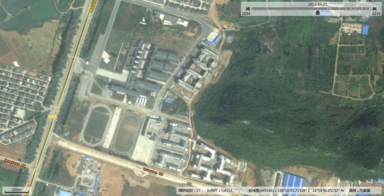 广西科技大学柳石校区从04年—18年间的变化
