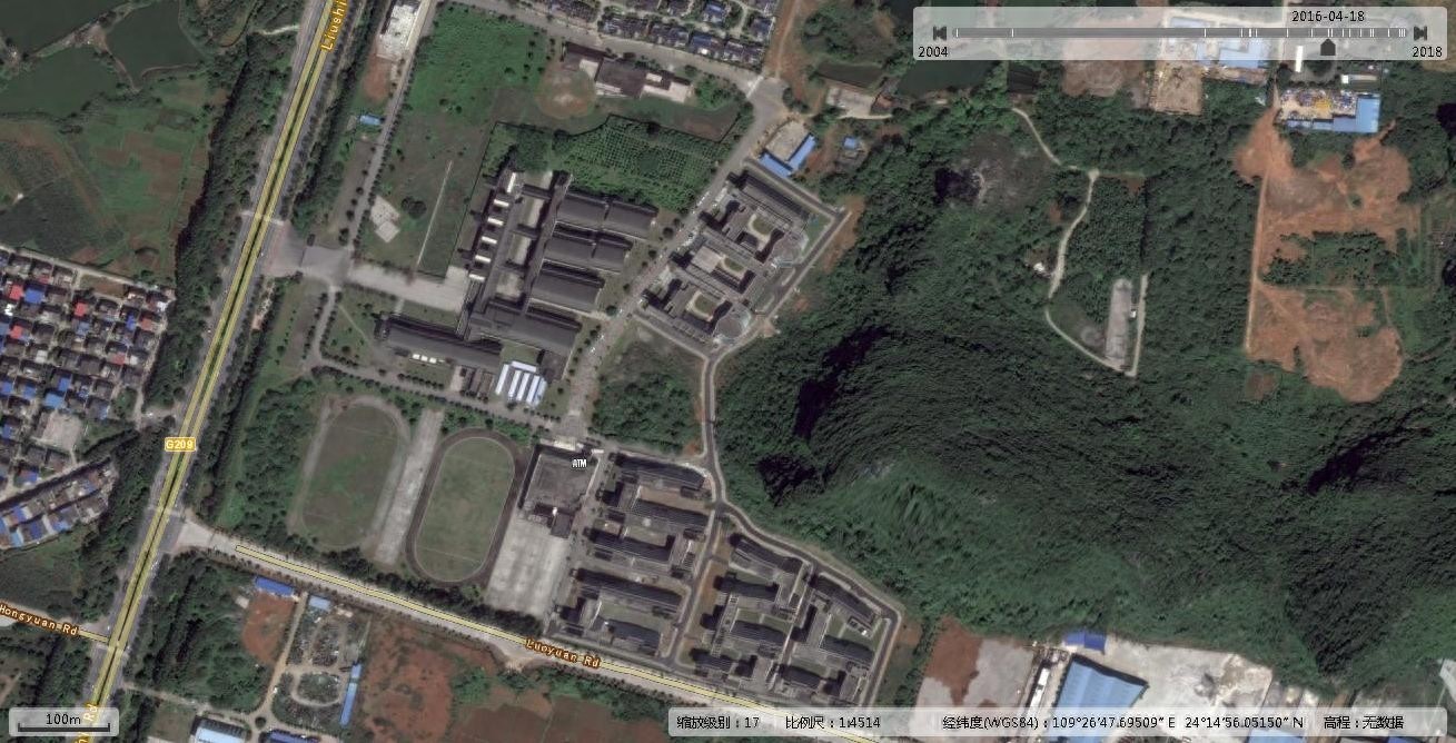 广西科技大学柳石校区从04年—18年间的变化