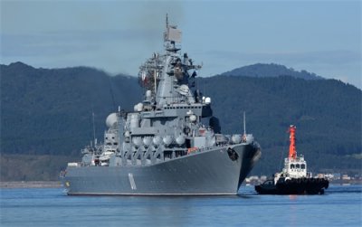 ​光荣级巡洋舰“瓦良格”号，俄罗斯太平洋舰队的“面子”舰只