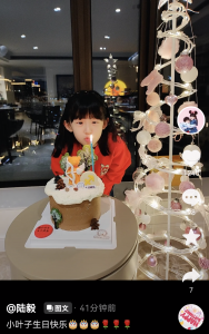 ​陆毅个人资料陆毅有妹妹吗（陆毅鲍蕾为11岁小女儿庆生，妹妹文静甜美，长得越