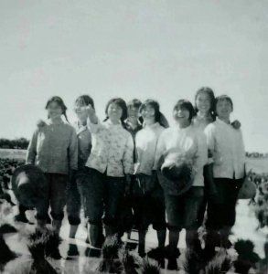 ​难忘六七十年代知青岁月：当年漂亮女知青。