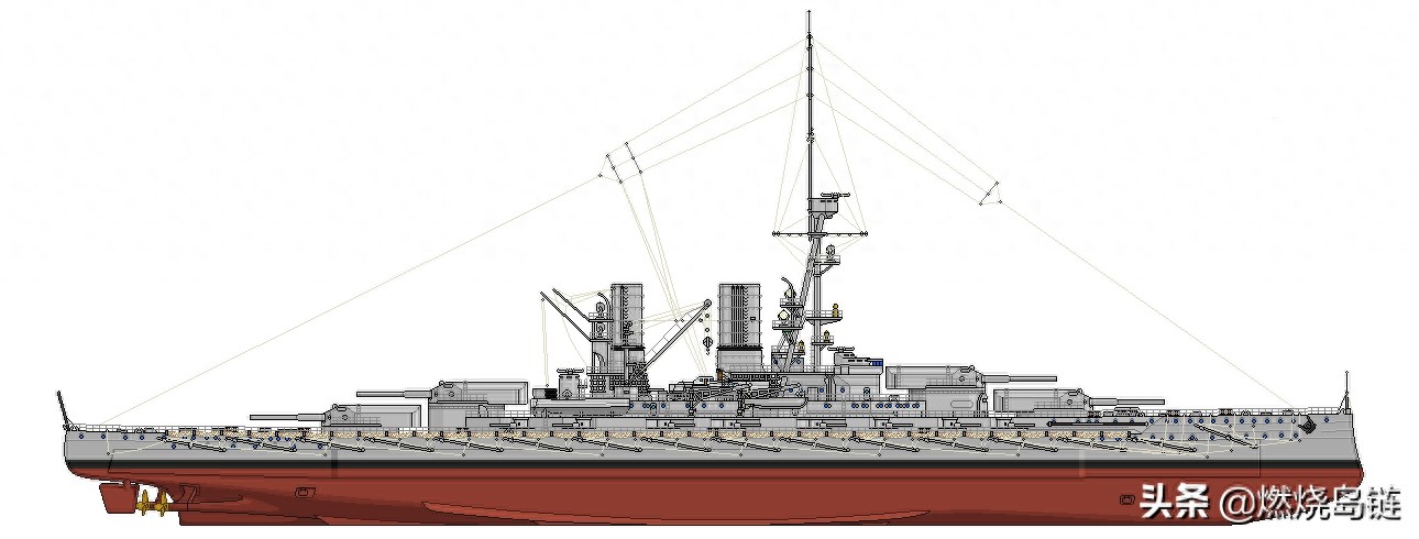 图片补全计划：德国公海舰队最后的辉煌“巴伐利亚”级战列舰