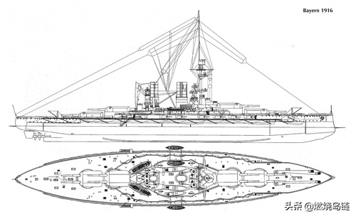 图片补全计划：德国公海舰队最后的辉煌“巴伐利亚”级战列舰