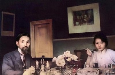 ​1924年，林徽因和徐志摩的4张合影，你可能没见过！非常珍贵！