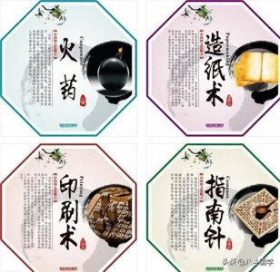 ​中国的四大发明都有哪些？